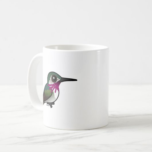 Birdorable Calliope Hummingbird Kaffeetasse (Vorderseite Links)