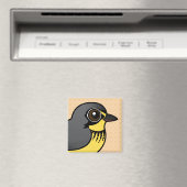 Birdorable Canada Warbler Magnet (In Situ (Geschirrspüler))
