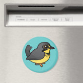 Birdorable Canada Warbler Magnet (In Situ (Geschirrspüler))