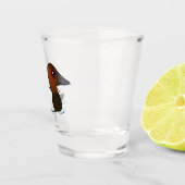 Birdorable Canvasback Schnapsglas (Rechts)