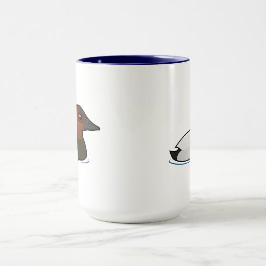 Birdorable Canvasback Tasse (Zentrum)