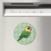 Birdorable Carolina Parakeet Magnet (In Situ (Geschirrspüler))