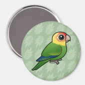 Birdorable Carolina Parakeet Magnet (Vorderseite/Rückseite)