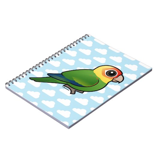 Birdorable Carolina Parakeet Notizblock (Linke Seite)