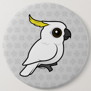 Birdorable Cockatoo Schwefel-mit Haube Button
