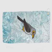 Birdorable Common Cuckoo Golfhandtuch (Horizontal)