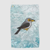 Birdorable Common Cuckoo Golfhandtuch (Vorderseite)