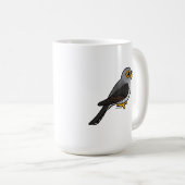 Birdorable Common Cuckoo Kaffeetasse (VorderseiteRechts)
