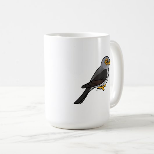 Birdorable Common Cuckoo Kaffeetasse (VorderseiteRechts)