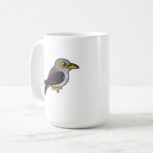Birdorable Common Cuckoo Kaffeetasse (Vorderseite Links)