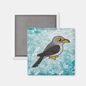 Birdorable Common Cuckoo Magnet (Vorderseite/Rückseite)