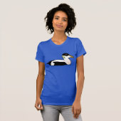 Birdorable Common-Eiderente T-Shirt (Vorne ganz)