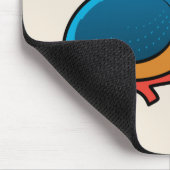 Birdorable Common-Eisvogel Mousepad (Ecke)