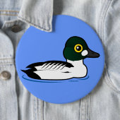 Birdorable CommonGoldeneye Button (Beispiel)