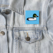 Birdorable CommonGoldeneye Button (Beispiel)