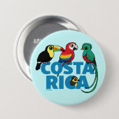 Birdorable Costa Rica Button (Vorne & Hinten)
