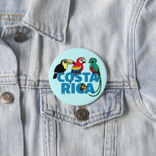 Birdorable Costa Rica Button (Beispiel)