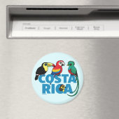 Birdorable Costa Rica Magnet (In Situ (Geschirrspüler))
