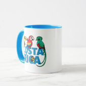 Birdorable Costa Rica Tasse (Vorderseite Links)