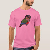 Birdorable Crimson-bellies Parakeet T-Shirt (Vorderseite)
