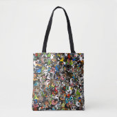Birdorable Crowd Tasche (Vorderseite)