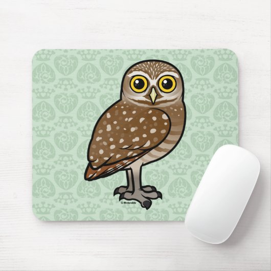 Birdorable, das Eule gräbt Mousepad (Mit Mouse)