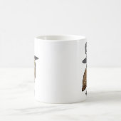 Birdorable, das Eulen-Hexe gräbt Kaffeetasse (Mittel)