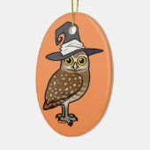 Birdorable, das Eulen-Hexe gräbt Keramik Ornament (Links)