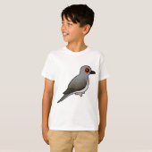 Birdorable Diamant-Taube T-Shirt (Vorne ganz)