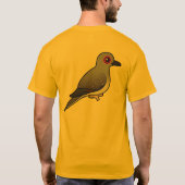 Birdorable Diamond Dove T-Shirt (Rückseite)