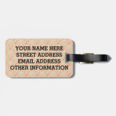 Birdorable Dodo Gepäckanhänger (Rückseite horizontal)