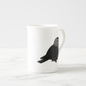 Birdorable Dohle Porzellantasse (Vorderseite Rechts)