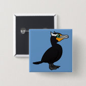 Birdorable Doppelkreuz Button (Vorne & Hinten)