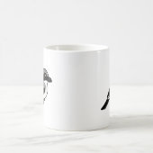 Birdorable Dummkopf Shrike Tasse (Mittel)