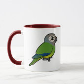 Birdorable Düster-köpfiges Conure Tasse (Links)