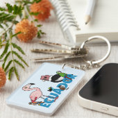 Birdorable Ecuador Schlüsselanhänger (Vorderseite rechts)