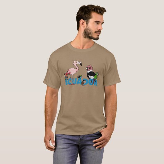 Birdorable Ecuador T-Shirt (Vorne ganz)