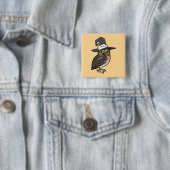 Birdorable Elf-Eulen-Hexe Button (Beispiel)