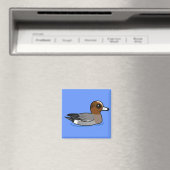 Birdorable Eurasian Wigeon Magnet (In Situ (Geschirrspüler))