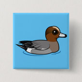 Birdorable EurasierWigeon Button (Vorderseite)
