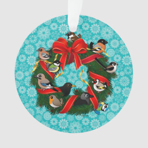 Birdorable European Garden Birds Weihnachtsrau Ornament
