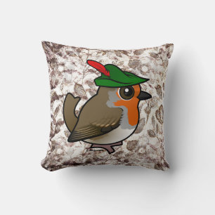 Birdorable European Robin Hood Kissen