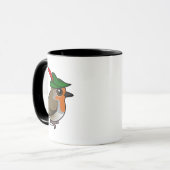 Birdorable European Robin Hood Tasse (Vorderseite Links)