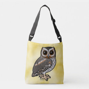 Birdorable Flammulment Owl Tragetaschen Mit Langen Trägern