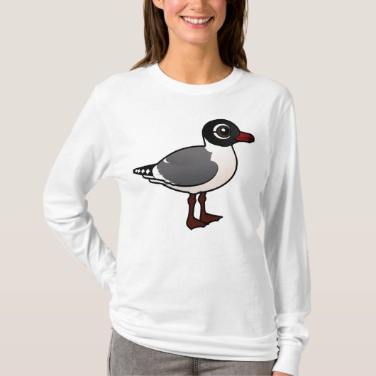 Birdorable Franklins Möve T-Shirt (Vorderseite)
