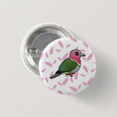 Birdorable Fruchttaube Button (Vorne & Hinten)