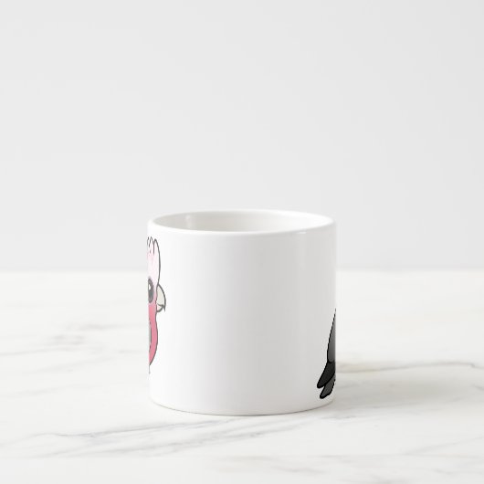 Birdorable Galah Espressotasse (Vorderseite)