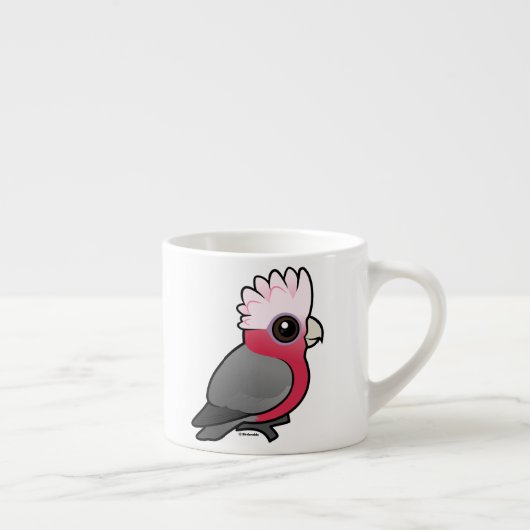 Birdorable Galah Espressotasse (Rechts)