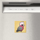 Birdorable Galah Magnet (In Situ (Geschirrspüler))