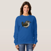 Birdorable Gartengrasmücke Sweatshirt (Vorne ganz)